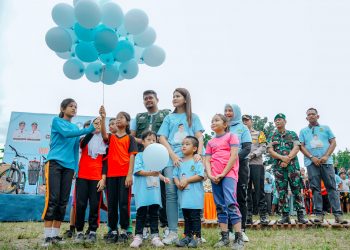 Bobby Nasution saat membuka Festival Permainan Rakyat dan Olahraga Tradisional