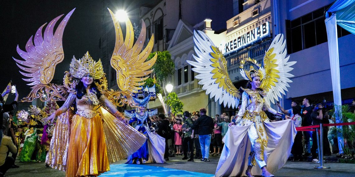 Carnaval perayaan HUT Kota Medan ke 434 Tahun. (Ist)