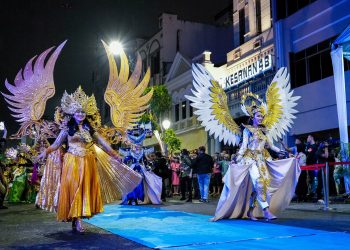 Carnaval perayaan HUT Kota Medan ke 434 Tahun. (Ist)