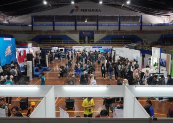 Para pencari kerja pada job fair (ICE UP 2024) di Universitas Pertamina. (Ist)